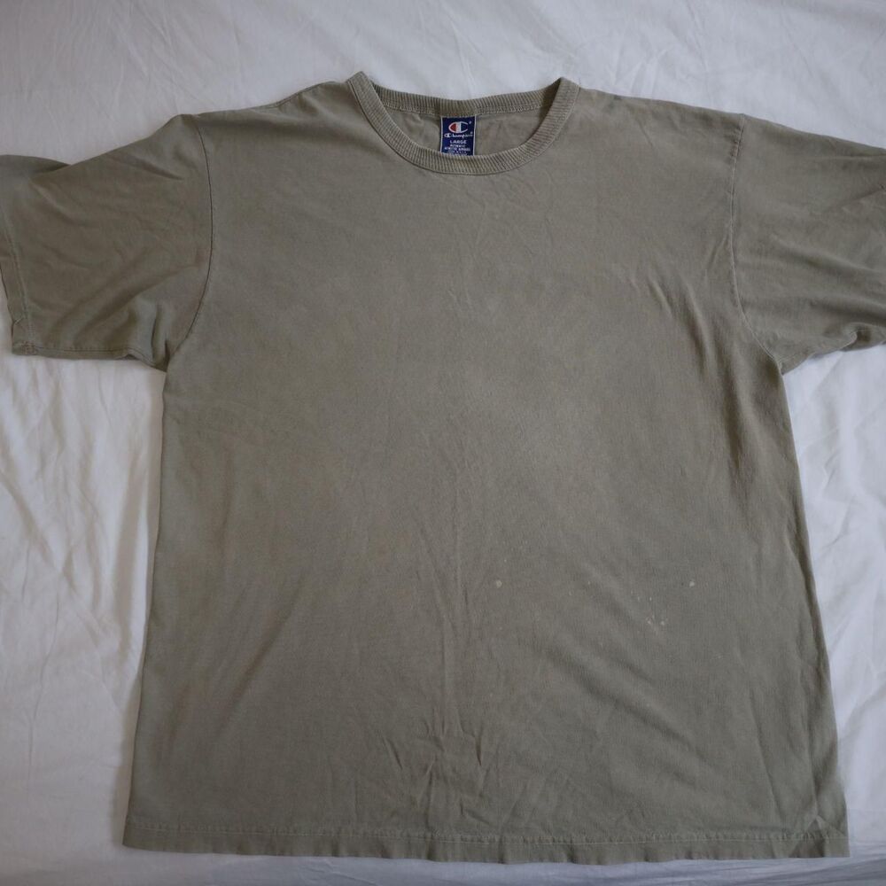Champion Men's Tan and Brown T-shirt - Picture 1 of 8